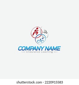 endurance coaching physical training  academy Olympic training sports logo