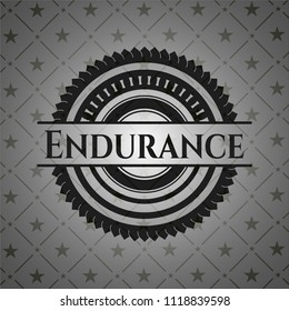 Endurance dark badge