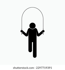 Icono de resistencia. Práctica, símbolo de entrenamiento.