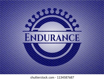 Endurance with jean texture