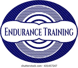 Ausdauertraining mit Denim-Textur