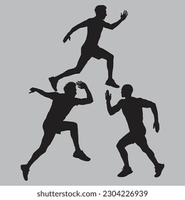 Endurance Unleashed: Capturing the Power and Determination of a Sportsman Running in Artistic Motion