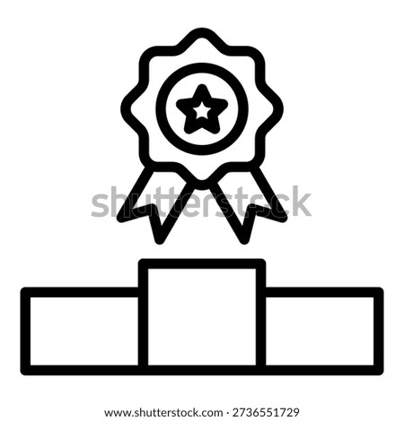 Enduring Excellence Icon Element For Design