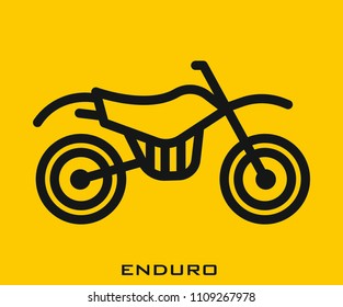 Enduro icon signs