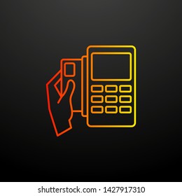 end-user nolan icon. Elements of mobile banking set. Simple icon for websites, web design, mobile app, info graphics
