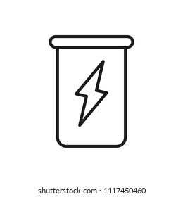 enegry drink vector icon