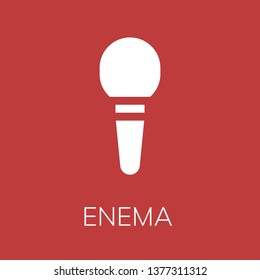  Enema icon. Editable  Enema icon for web or mobile.