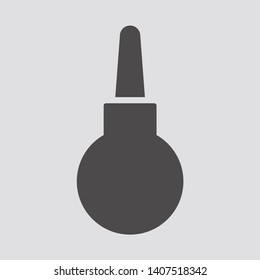 Enema icon in flat style.Vector illustration.