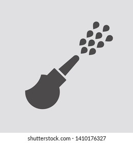 Enema icon in flat style.Vector illustration.