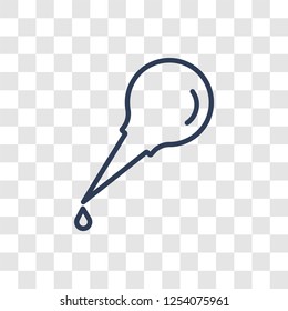 Enema icon. Trendy linear Enema logo concept on transparent background from Health and Medical collection