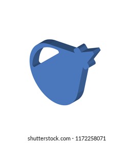 Enema isometric left top view 3D icon