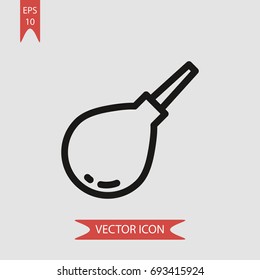 Enema vector icon, illustration symbol