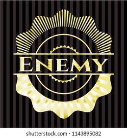 Enemy golden emblem