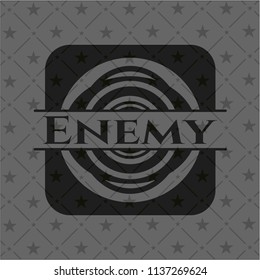 Enemy realistic black emblem