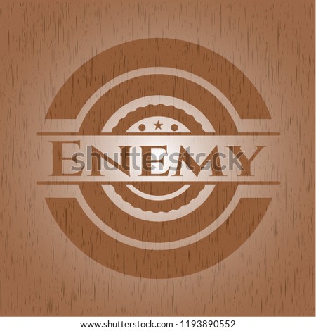 Enemy wood icon or emblem