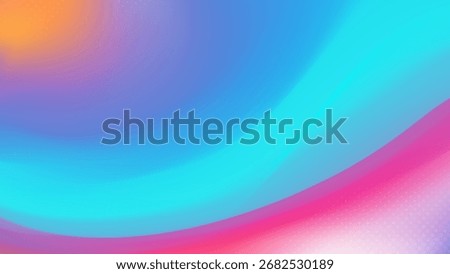 An energetic abstract background with vibrant, swirling neon colors. 