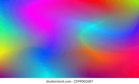 Energetic Abstract Composition of Shapes and Lines