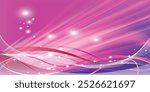 Energetic abstract image featuring a dazzling purple background with flowing lines and sparkling lights, perfect for creative design projects.