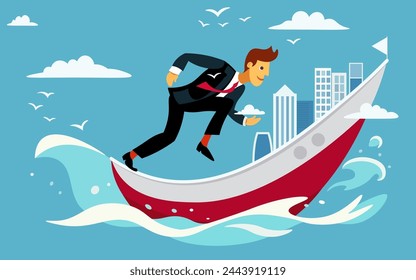 An energetic businessman inspired by sincere impulses finds a way