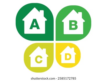 Energetic Efficiency Classification Sustainable Ecological Eco House