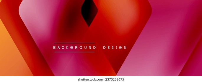 Energetic geometric background featuring an array of dynamic arrows in harmonious motion, evoking sense of speed, agility and purposeful flow