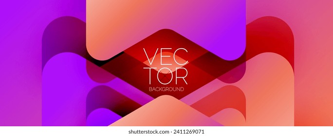 Energetic geometric background featuring an array of dynamic arrows in harmonious motion, evoking sense of speed, agility and purposeful flow