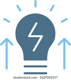 Energetic Glyph Two Colour Icon