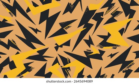 Energetic lightning bolts generate electrifying power across abstract backdrop display