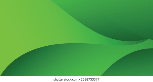Energetic Lime Green Swirl Background, minimalist banner green