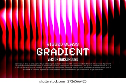 Líneas de Vertical rosas y rojas energéticas, iluminación de fibra óptica, visual futurista.