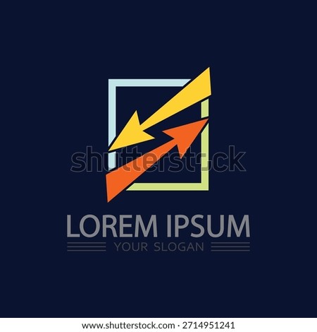 Energetic Thunderbolt Flash Logo Delivering Strong Electric Visual Style for Brand Enhancement