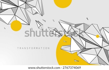 Energetic transformation driven by creative impulse, innovation, and inspiration, where form evolves through ideas, momentum, and expressive change.