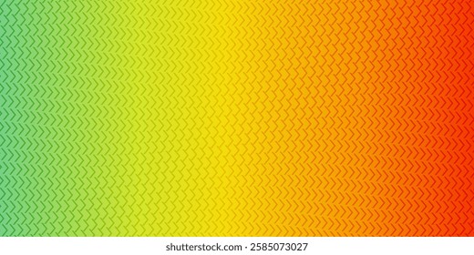 Energetic Warm-Toned Gradient Pattern: Futuristic Zigzag Geometric Digital Art