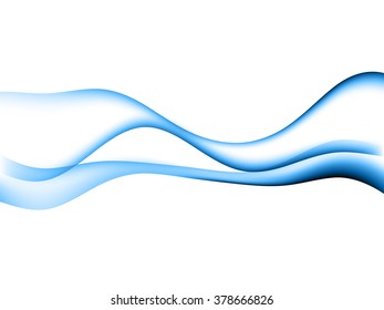 energetic waves, EPS10 with transparency and mesh
