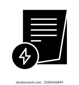 Energy Audit vector Outline Icon Design illustration on White background. 