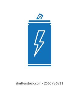 Energy bar icon Thin line illustration set