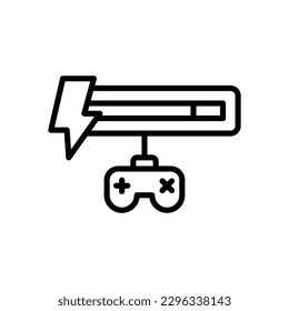 energy bar icon for your website design, logo, app, UI.