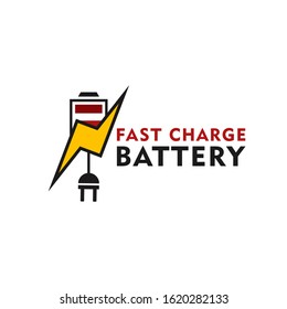 Energy Battery Logo Vector Design Template
