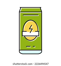 energy beverage drink color icon vector. energy beverage drink sign. isolated symbol illustration