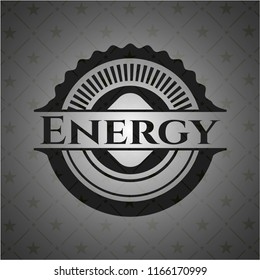 Energy black emblem