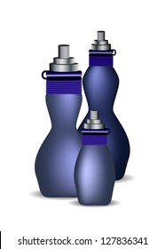 Energy Blue Bottle Drinks