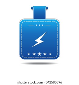 Energy Blue Vector Icon Design