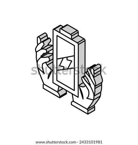 energy boost succes challenge isometric icon vector. energy boost succes challenge sign. isolated symbol illustration
