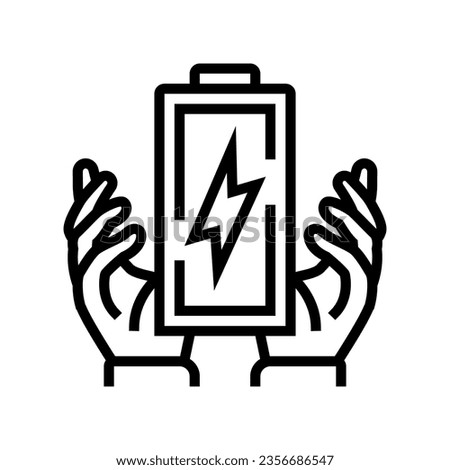 energy boost succes challenge line icon vector. energy boost succes challenge sign. isolated contour symbol black illustration