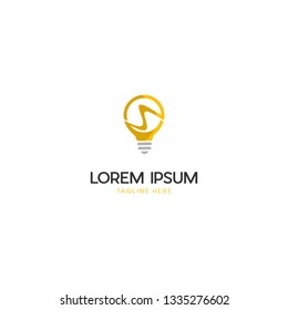 Energy Bulb Light Power Logo Design