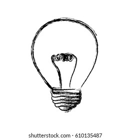energy bulb power icon, vector illustration design