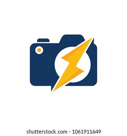 Energy Camera Logo Icon Design