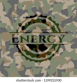 Energy camo emblem