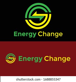 Energy Change Is A Profesional , Modern And Minimalist Logo For Company Or Personal