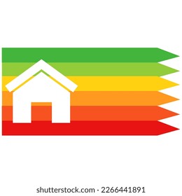 energy chart for concept design. 3d vector illustration. Chart concept. Vector icon.